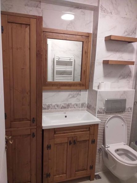 Banyo , Ahşap Banyo, Banyo Modelleri , Banyo Tasarım , Mobilya 