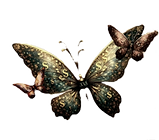 Butterfly in clean, elegant design symbolizing growth, change, and new beginnings