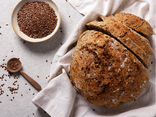 Low-Carb Flax Bread with Psyllium