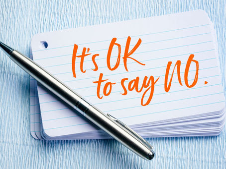 Adulting Series: The Power of "No"