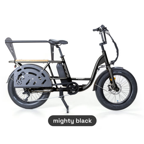 Foto van een Monkey fiets in de kleur Mighty Black.