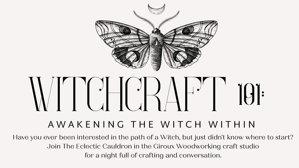 Witchcraft 101