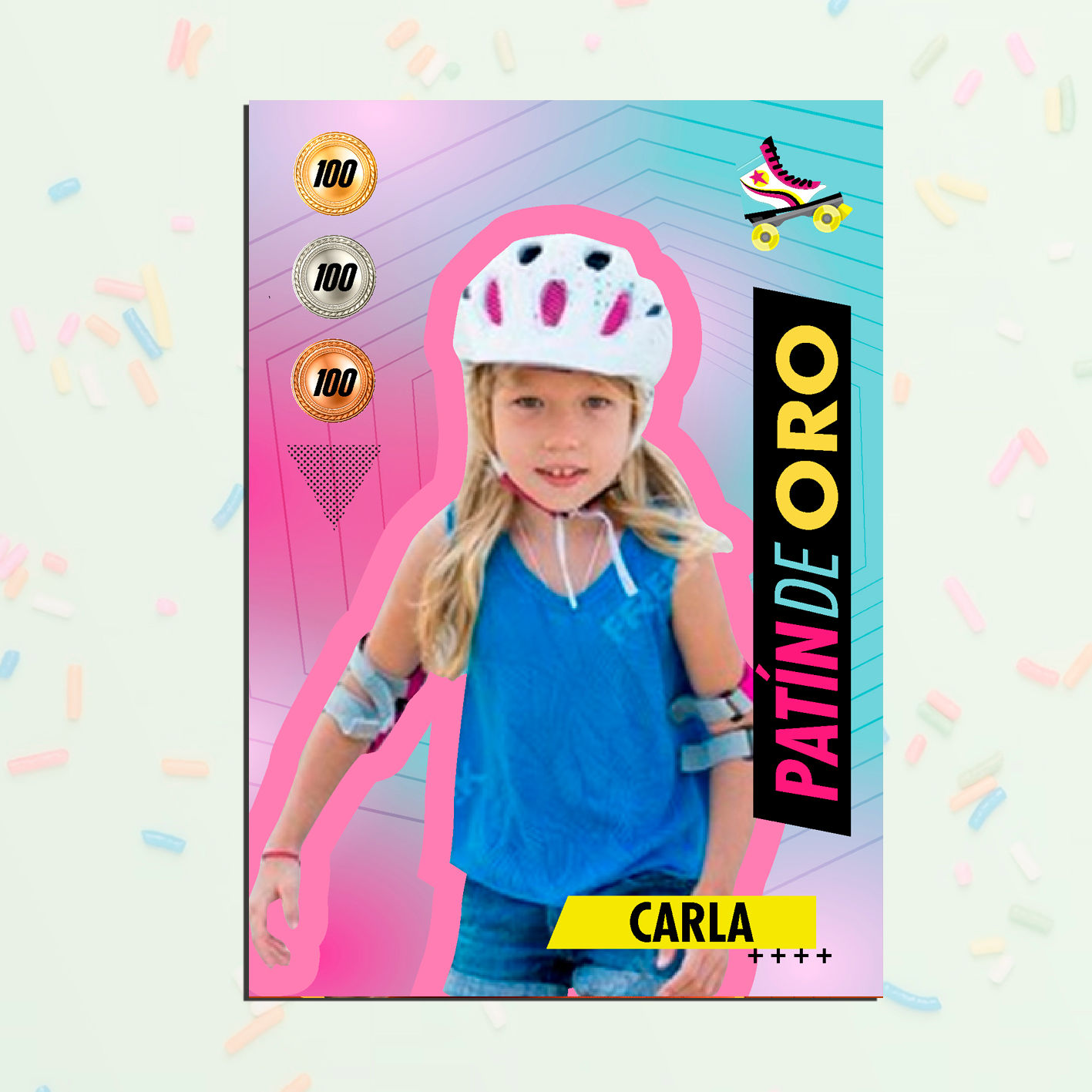 Cuadro Patín de Oro