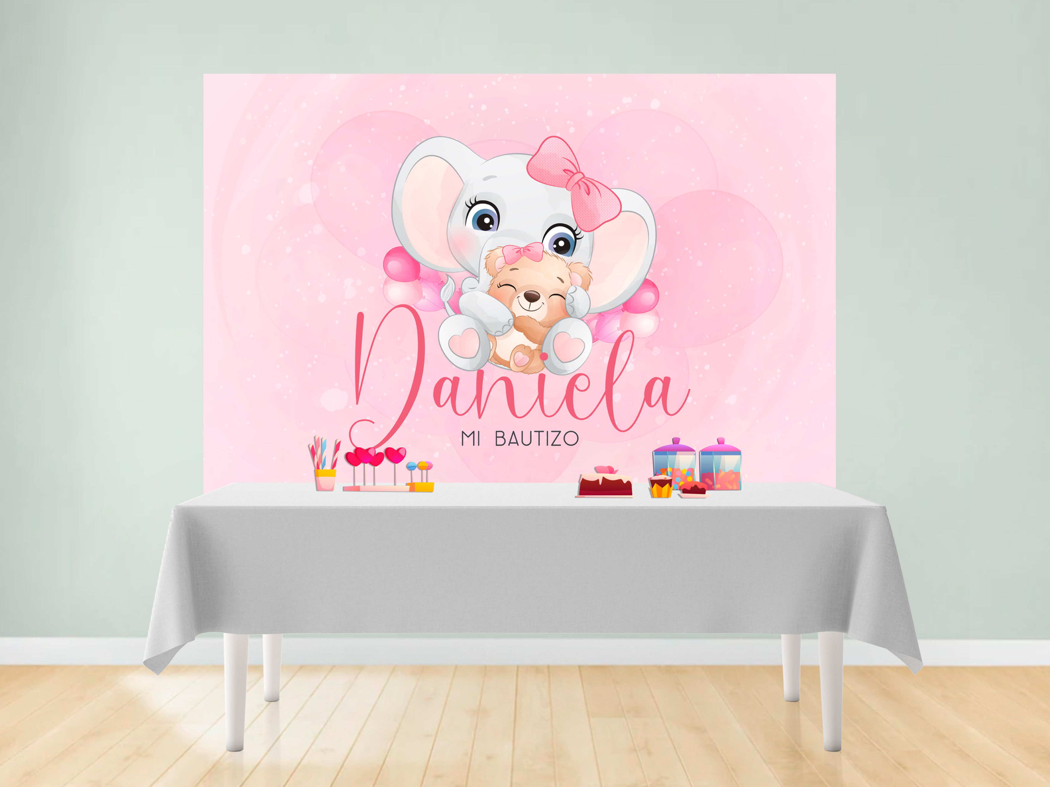 Fondo Mesa Elefante Osito