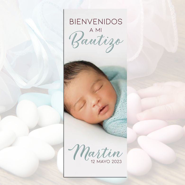 Miniatura: Banner Personalizado Foto Bautizo