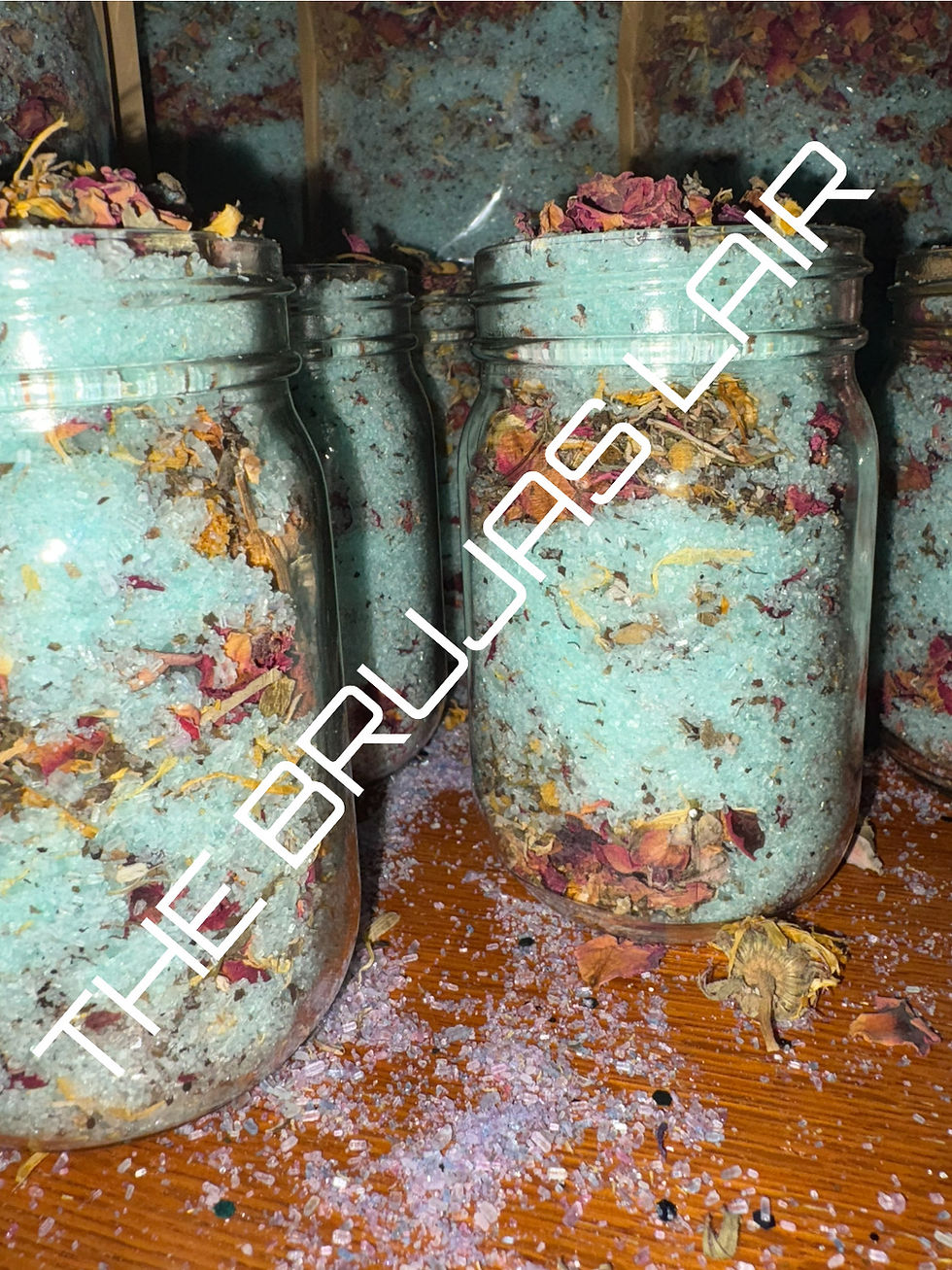 Thumbnail: NEW MOON FERTILITY SPIRITUAL BATH SHOTS 12OZ JAR 