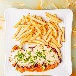 POLLO EN CREMA / CHICKEN IN WHITE CREAM