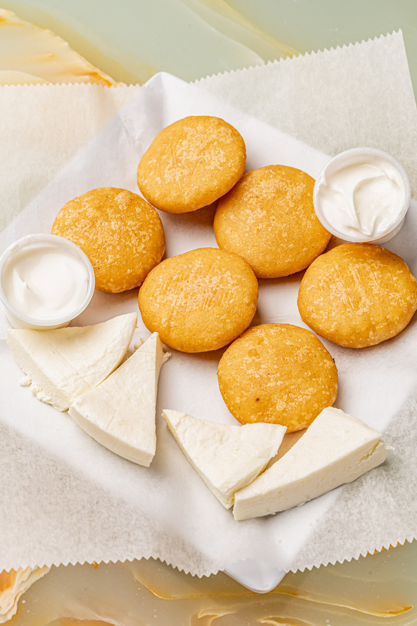 Arranged Food and Objects