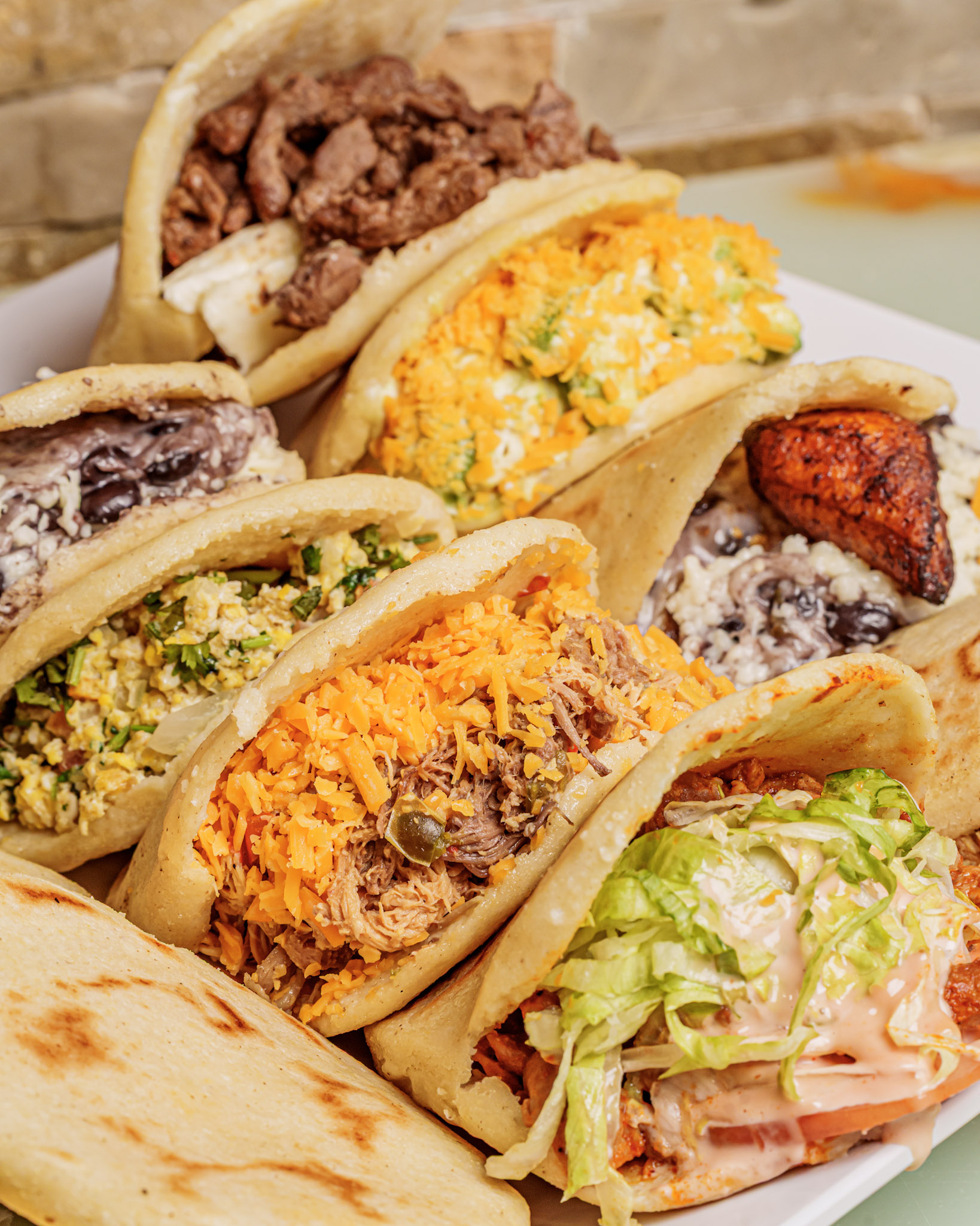 Arranged Food and Objects