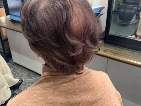 部分パーマ　ノフスペシャルトリートメント