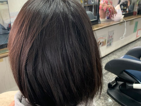 ノフストレートトリートメント　前髪ストレートパーマ