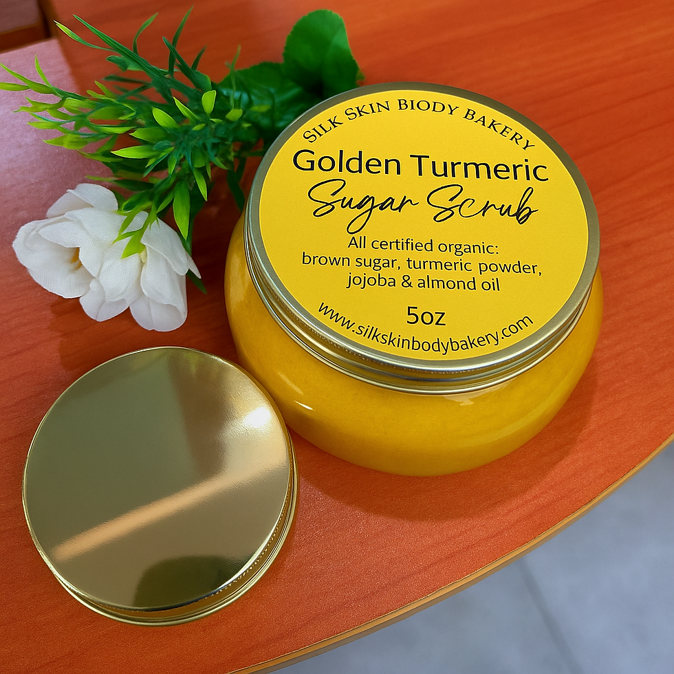 Golden Turmeric Sugar Scrub
