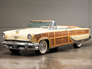 1955 Lincoln Capri Woodie Sportsman Convertible Show Car