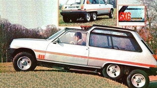 1980s 6x6 Renault 5