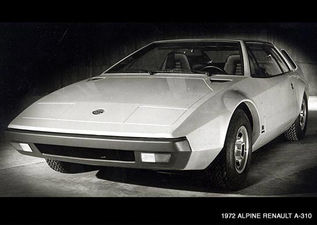 1972 Renault Alpine A310 Special by Coggiola