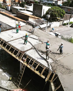 Boa tarde, acompanhamento da concretagem