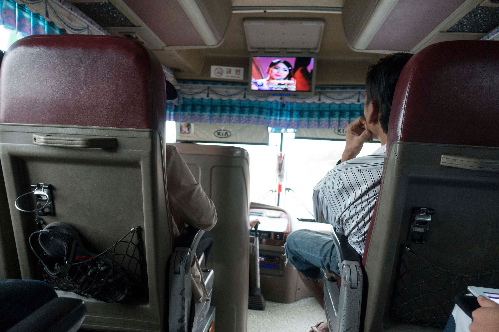 Karaoke op de bus!