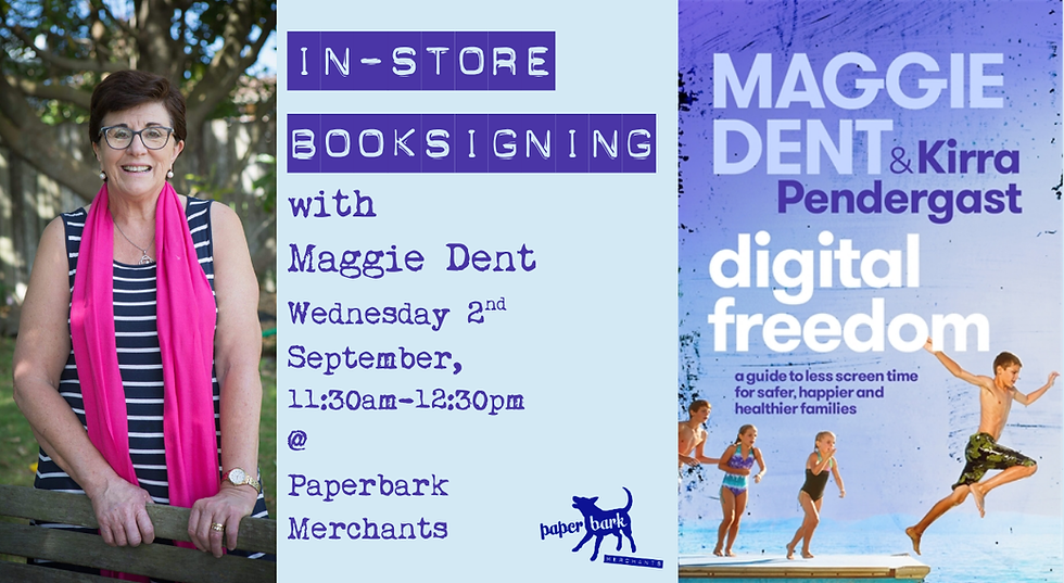In Store Signing: Maggie Dent