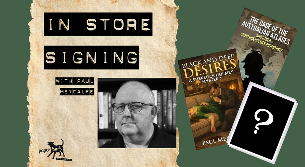 In Store Signing: Paul Metcalfe