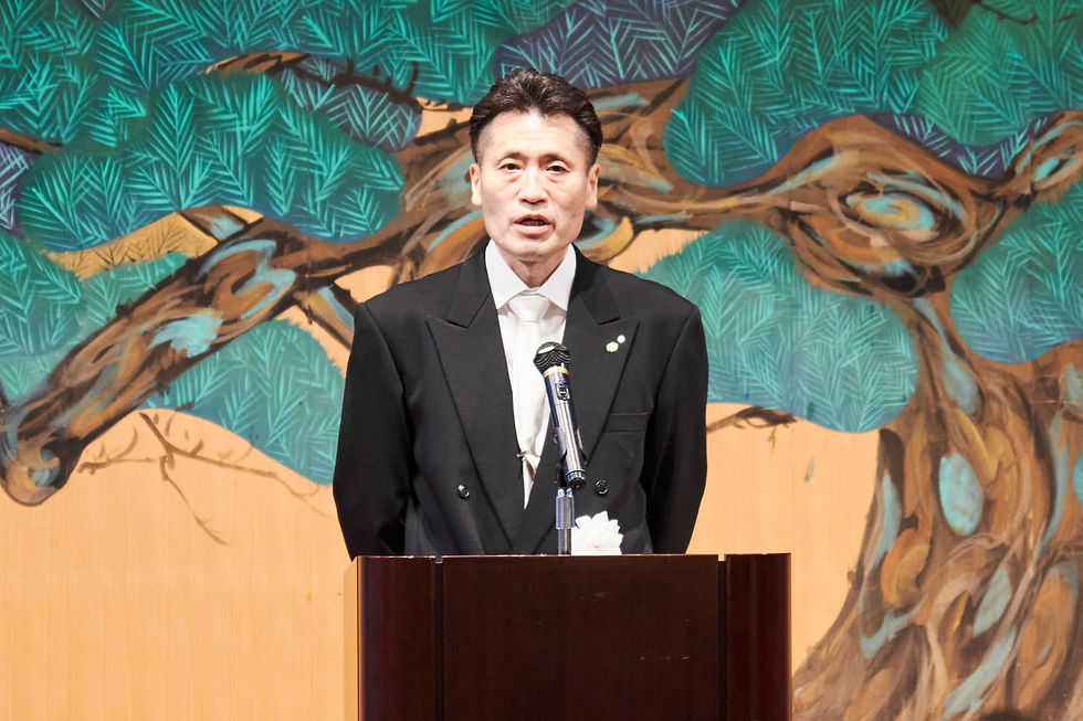 開会の辞 会長代行 早川昇