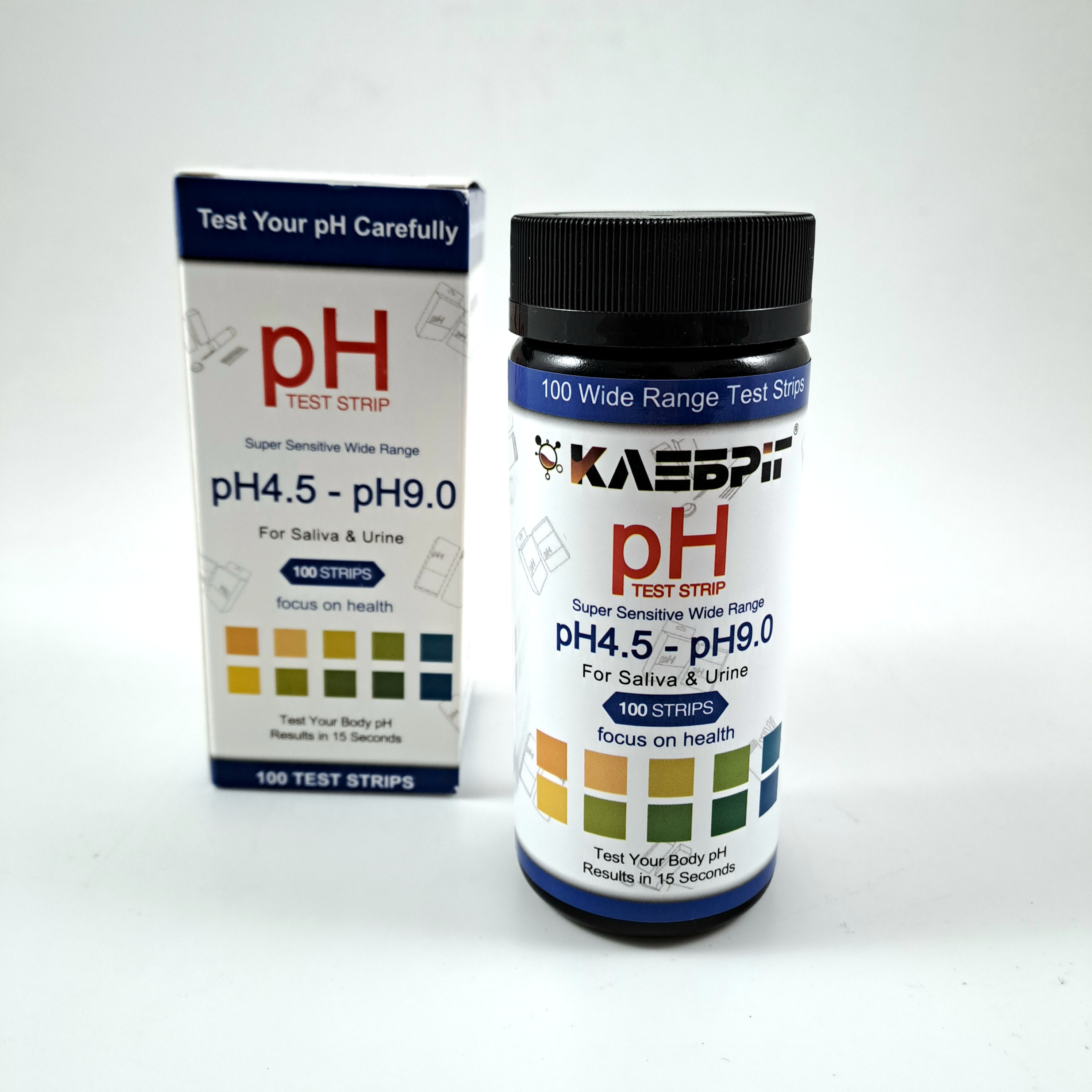 Water Test strips pH 4.5-9