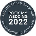 Badge for being featured in Rock My Wedding