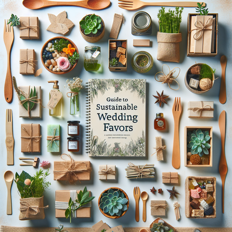 Say 'I Do' to Sustainability: A Casual Couple's Guide to Sustainable Wedding Favours