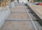 Base backfilled and compacted