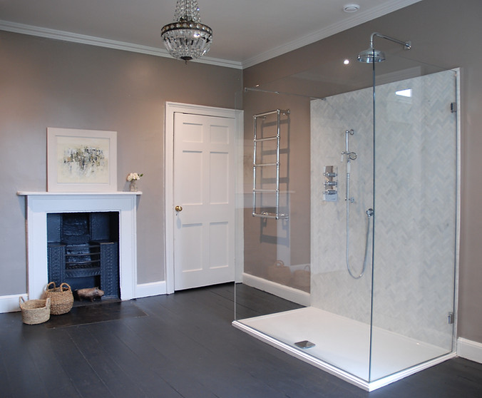 Renovation of a master bathroom in a period home in Bath