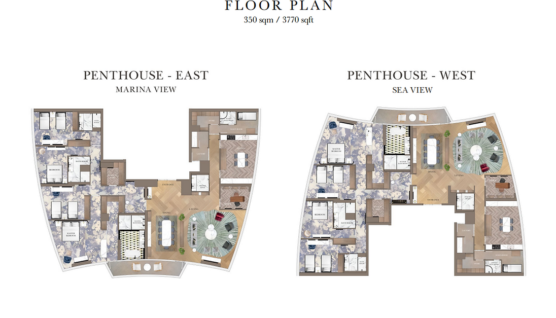 Penthouse floorplan