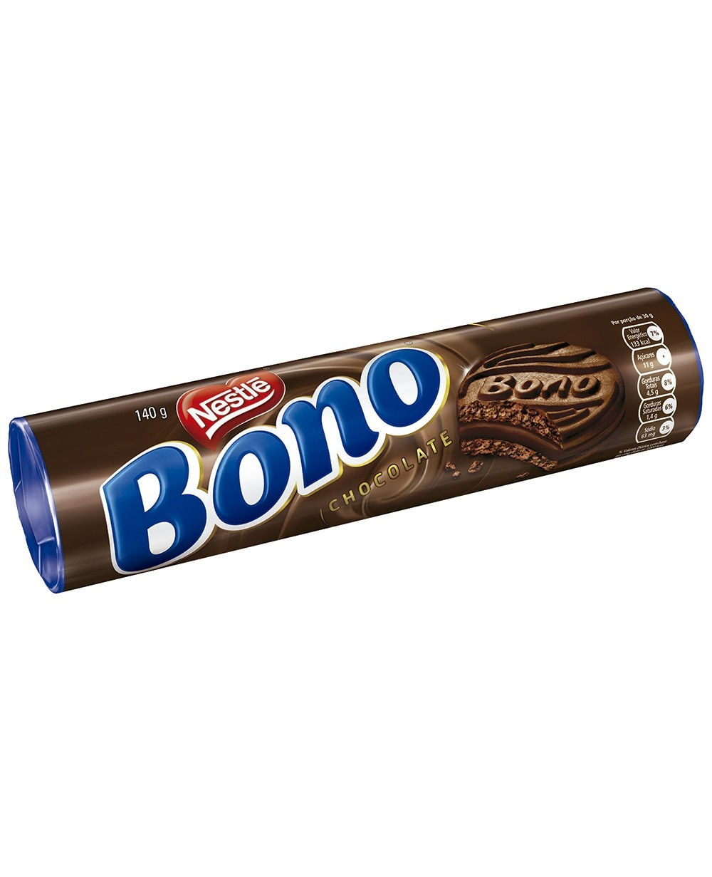 Biscoito Bono Recheado Chocolate 140g