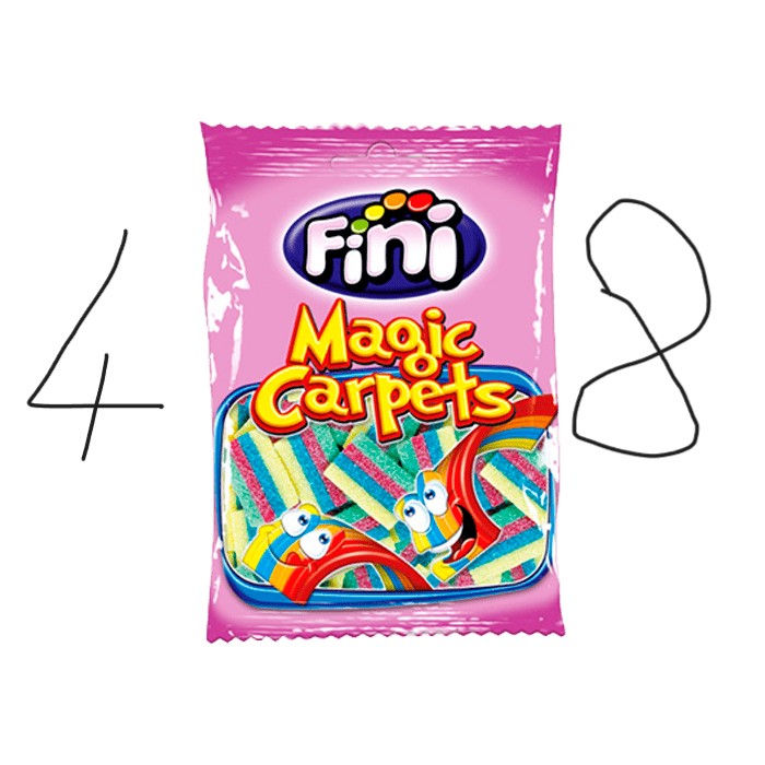 ref 48 Gommes Magic Carpets 90g Fini