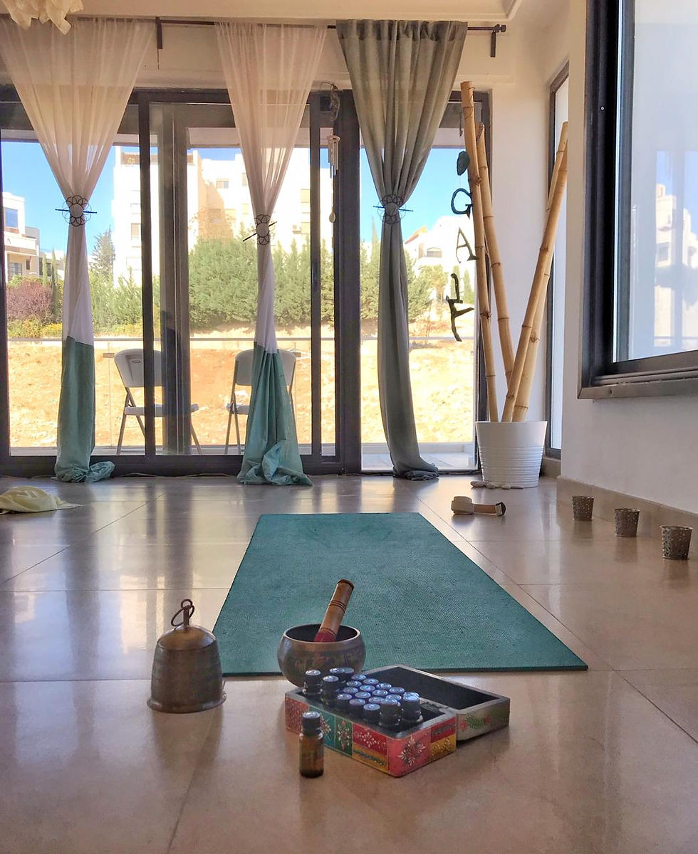 At Yogaly in Jordan