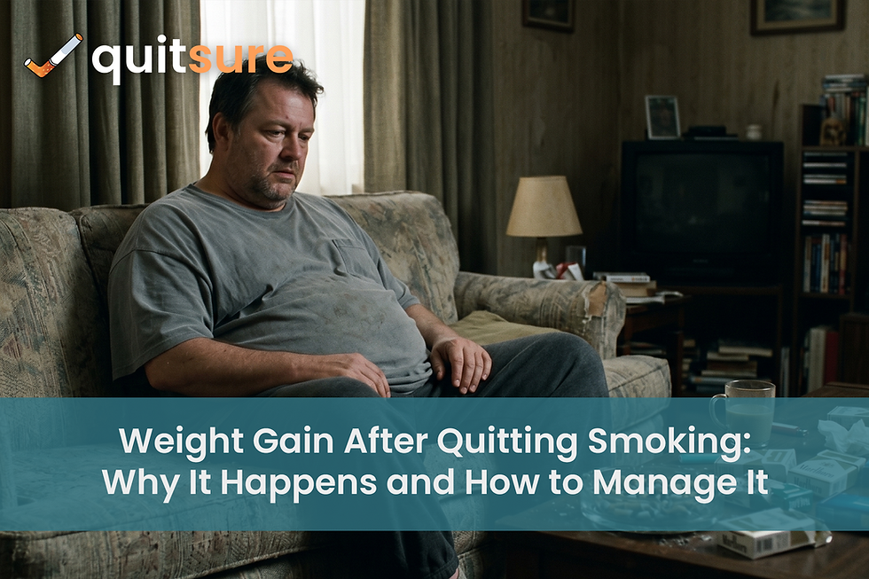 Weight Gain After Quitting Smoking: Why It Happens and How to Manage It