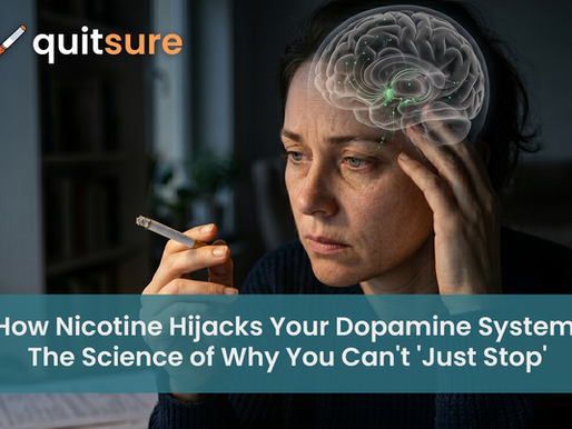 How Nicotine Hijacks Your Dopamine System: The Science of Why You Can't 'Just Stop'