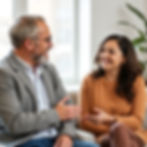 man and a woman in a mentoring conversation .jpg