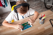 A Boy and His Tablet Device