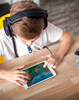 A Boy and His Tablet Device