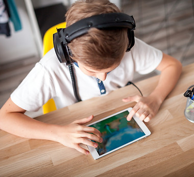 A Boy and His Tablet Device