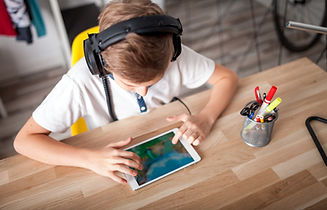 A Boy and His Tablet Device