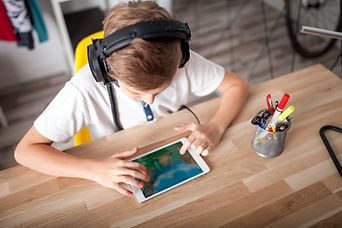 A Boy and His Tablet Device