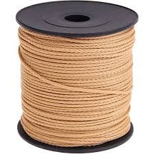 Option fil polypropylène marron pour attache tétine : résistant, assorti et sécurisé. Personnalisez votre création