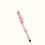 Miniature : Stylo métal rose Octobre Rose avec perle motif ruban