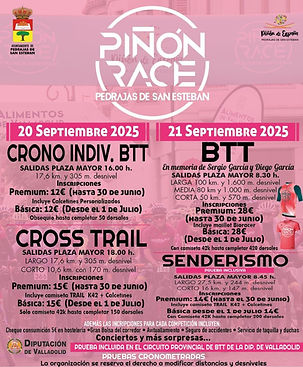 ABIERTAS LAS INSCRIPCIONES PARA LA PIÑÓN RACE 2025