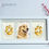 Thumbnail: Pet pawprint keepsake photo kit