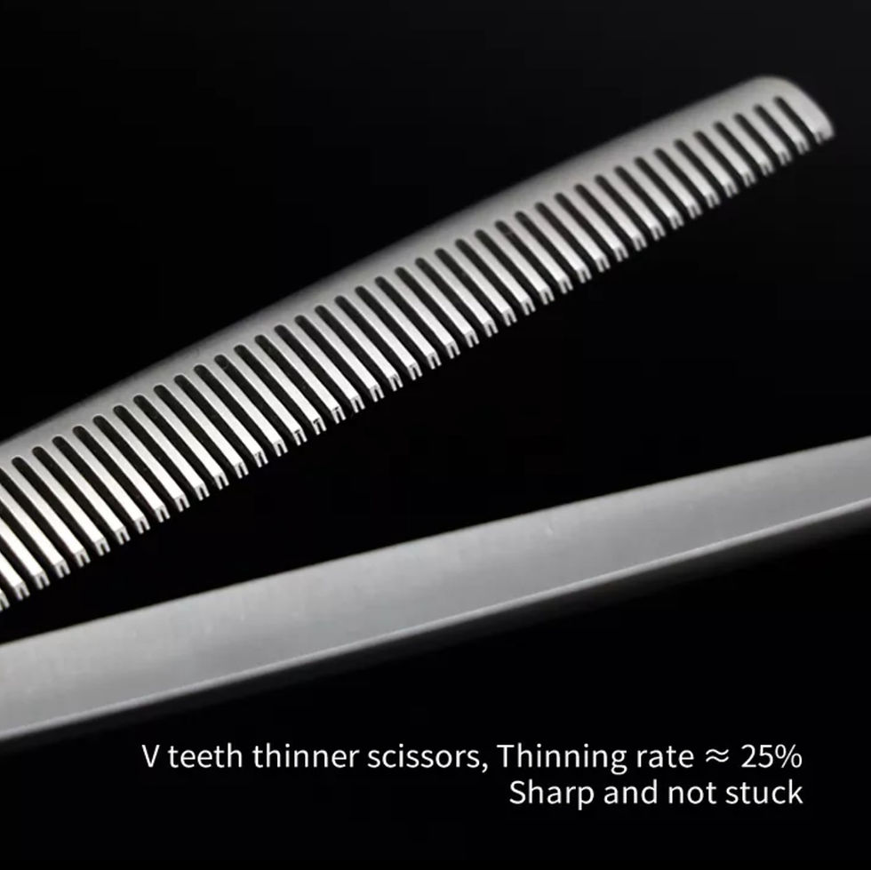 Thumbnail: 7.5 Inch VPG10 Steel Dog Grooming Scissor Set