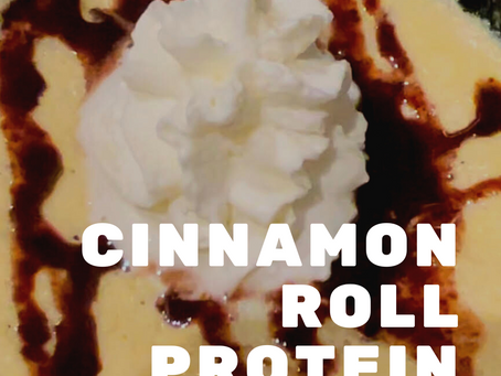 Cinnamon Roll Protein Mug Cake Recipe