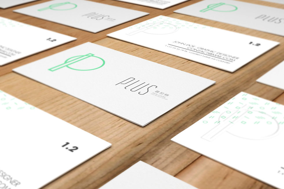 plus business card 2