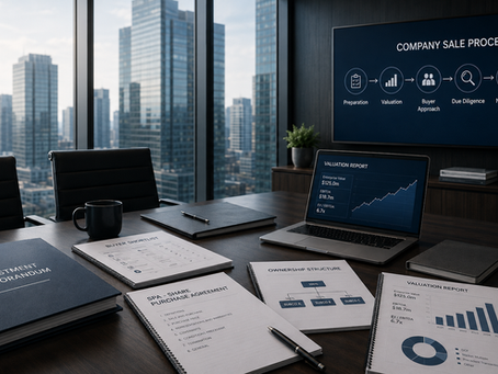 Venda de Empresa: Como Preparar o Negócio para uma Transação Bem-Sucedida
