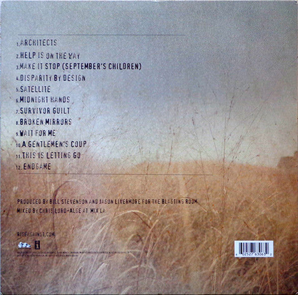 Thumbnail: Rise Against ‎– Endgame